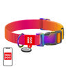 Waudog gradient nylon dog collar with QR code orange size L - Walking and transportation<<<Pets<<<InnproXML