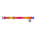 Waudog gradient nylon dog collar with QR code orange size L - Walking and transportation<<<Pets<<<InnproXML