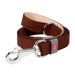 WAUDOG natural leather dog leash 20 mm wide 122 cm long brown - Walking and transportation<<<Pets<<<InnproXML