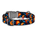 Waudog ’Oranges’ nylon dog collar with QR code size XL - Walking and transportation<<<Pets<<<InnproXML