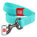 WAUDOG waterproof luminescent dog leash 25mm wide 183 cm long turquoise - Walking and transportation<<<Pets<<<InnproXML