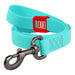 WAUDOG waterproof luminescent dog leash 25mm wide 183 cm long turquoise - Walking and transportation<<<Pets<<<InnproXML