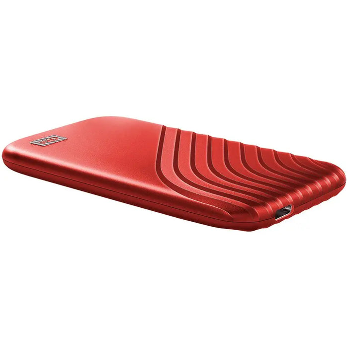 WD My Passport SSD 1TB Red Cross Compatible USB 3.2 Gen-2 and USB-C 1050MB/s Read 1000MB/s Write PC Mac Compatiable