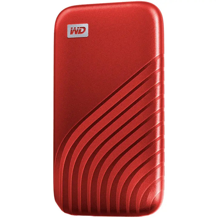 WD My Passport SSD 1TB Red Cross Compatible USB 3.2 Gen-2 and USB-C 1050MB/s Read 1000MB/s Write PC Mac Compatiable