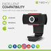 Webcam Techly 361438 Full HD (1) - WebcamsPER-KAM<<<Input / Output DevicesPER<<<ActionPL&&&WebcamsPER-KAM<<<Input