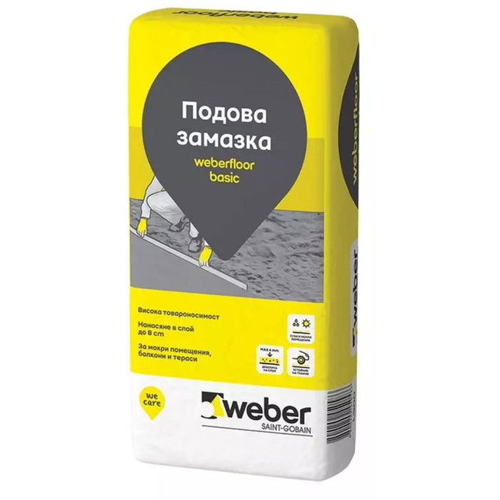 WEBER FLOOR BASIC CEMENT FLOOR STROKE