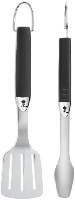 2 WEBER PREMIUM BBQ UTENSILS
