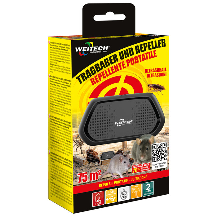 WEITECH ULTRASONIC ELECTRONIC RODENTS DEVICE