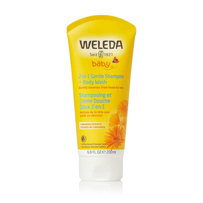 2-in-1 Gel and Shampoo Weleda Baby 200 ml Marigold
