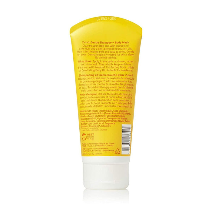 2-in-1 Gel and Shampoo Weleda Baby 200 ml Marigold