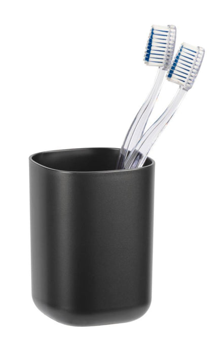 TOOTH BRUSH GLASS DAVOS BLACK MAT