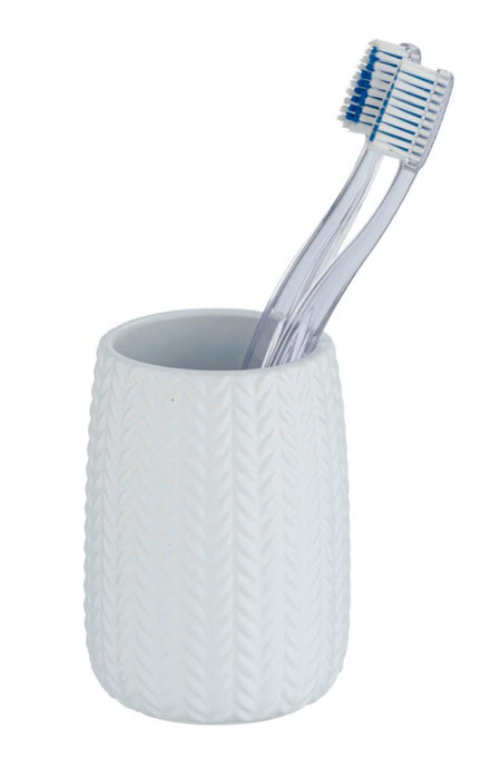BARINAS TOOTHBRUSH CUP WHITE