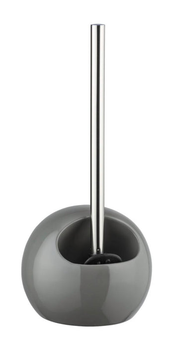 WC K-KT HOLDER AND BRUSH RIMLESS GRAY