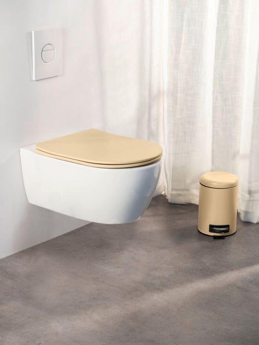 BATHROOM BASKET LEMAN BEIGE MAT