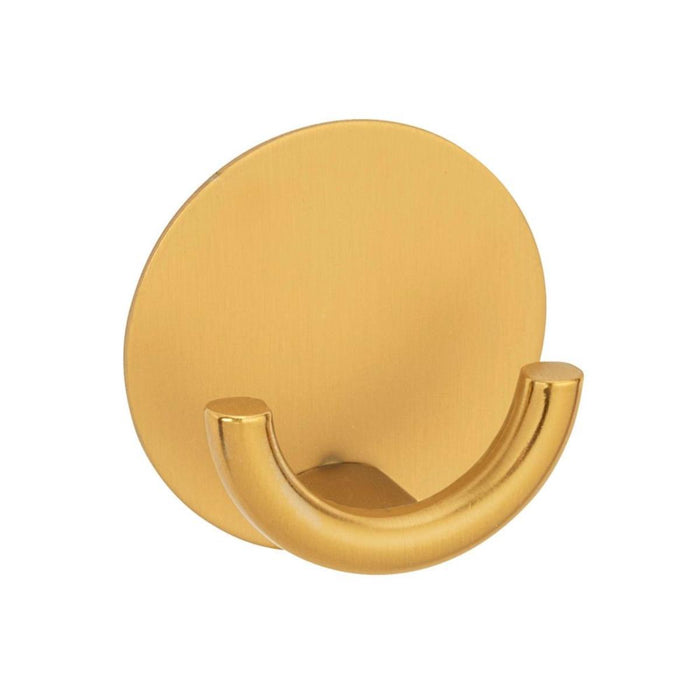DOUBLE BATHROOM HANGER RONDO GOLD