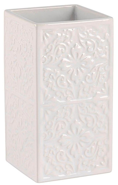 TOOTH BRUSH CUP CORDOBA WHITE