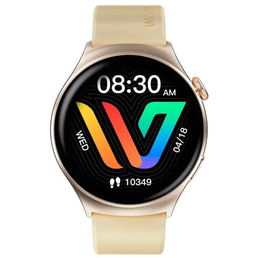 Weofly Curve Smartwatch - Multifunction Watch Bluetooth 5.3 Gold - Smartwatch smartbandAKG-SMA<<<GSM