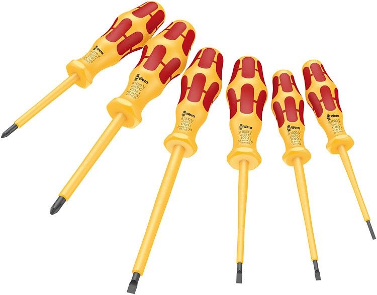 K-KT HIGH VOLTAGE SCREWDRIVERS WERA 1060 i/1062 i/6 VDE