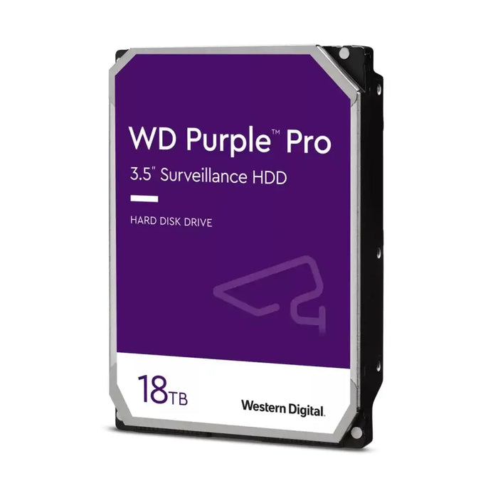 Western Digital Purple Pro 18TB (3.5’’ 512MB 7200 RPM SATA 6Gb/s) Surveillance<<<WESTERN DIGITAL Internal Hard