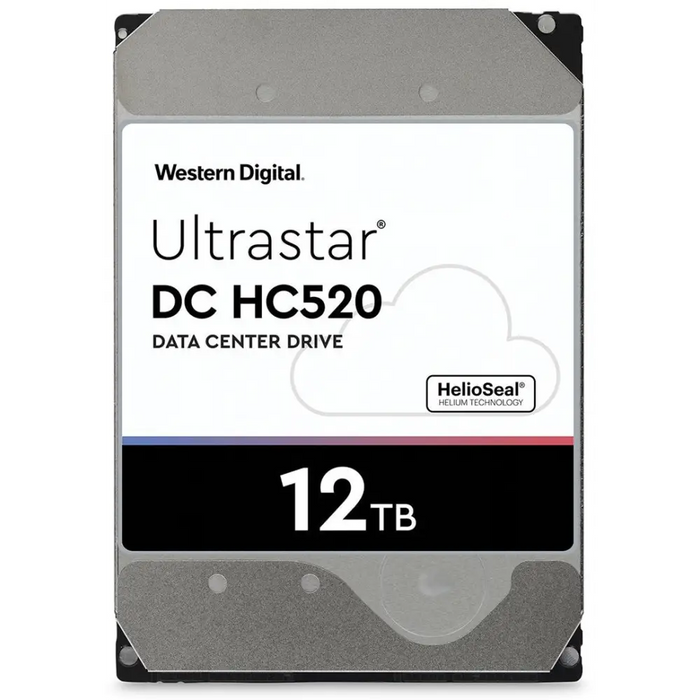 Western Digital Ultrastar He12 3.5’’ 12000 GB SAS - HDD и SSD за сървър<<<Сторидж<<<Сървър Сторидж и