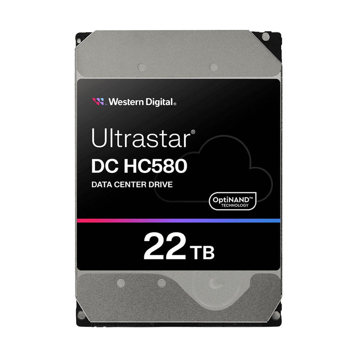 Western Digital Ultrastar DC HC580 internal hard drive 22 TB 7200 RPM 512 MB 3.5" SAS