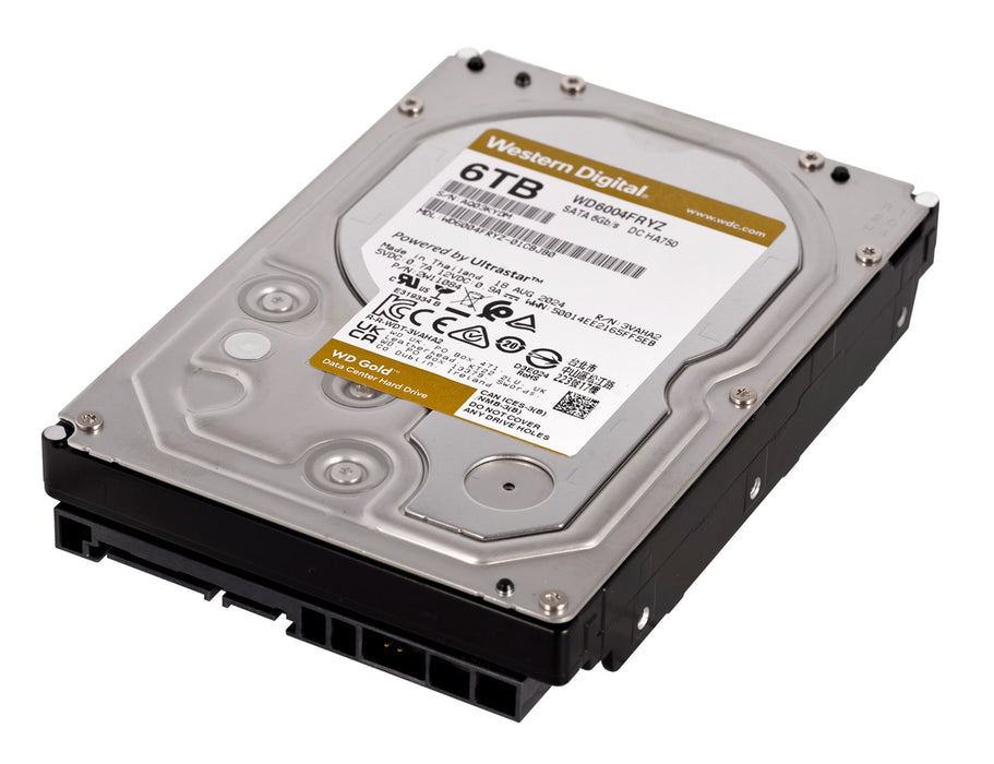 WD Gold 6TB SATA 6Gb/s 3.5inch HDD