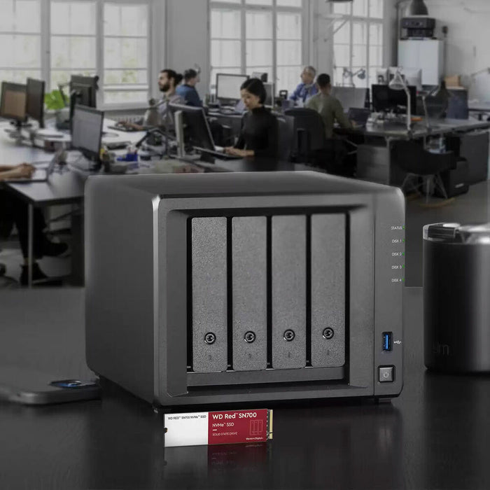 WD Red SSD SN700 NVMe 1TB M.2 2280 PCIe Gen3 8Gb/s internal drive for NAS devices POWERED BY SANDISK