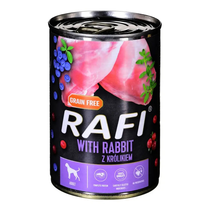 Wet food Dolina Noteci Rafi Blueberry Rabbit 400 g - Хранене на домашни любимци<<<Домашни Животни<<<Дом