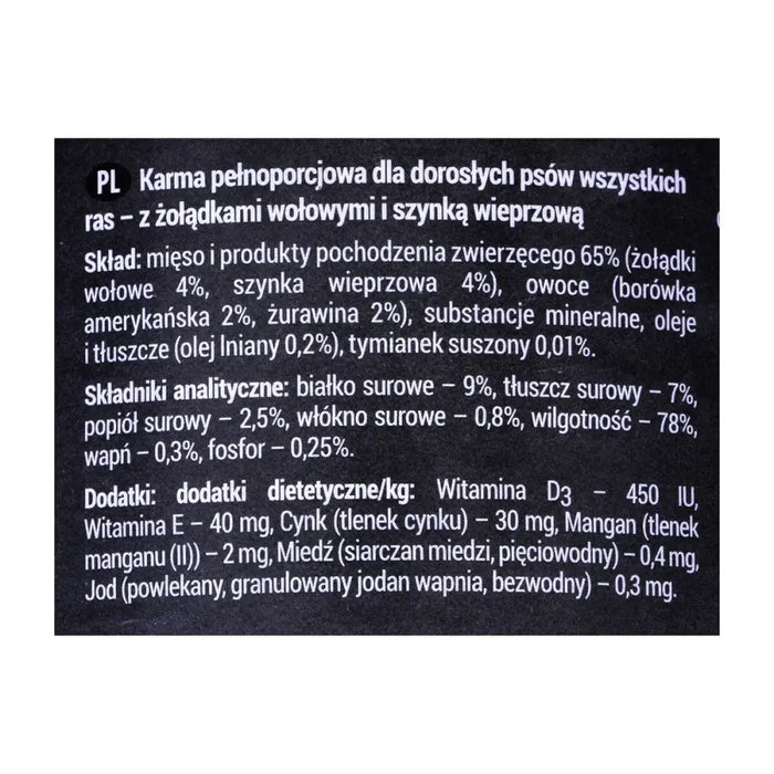 Wet food Dolina Noteci Rafi Hamburgers Veal 400 g - Хранене на домашни любимци<<<Домашни Животни<<<Дом