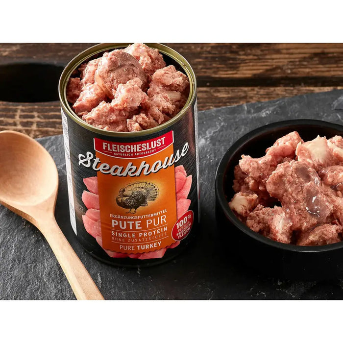 Wet food Fleischeslust Pure 400 gr Turkey - Домашни Животни<<<Дом Градина<<<BigBuy&&&Хранене на домашни
