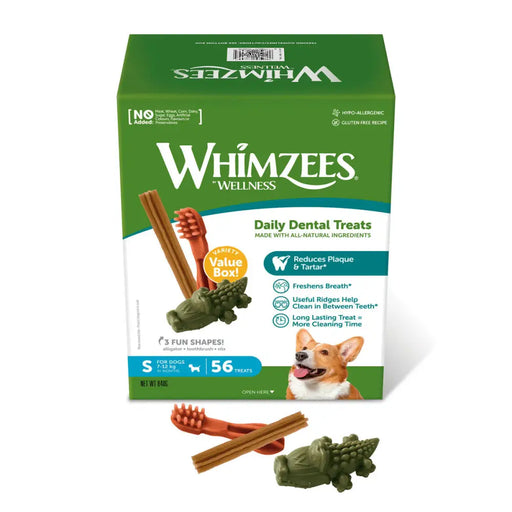Wet food Whimzees Daily Dental Treats 56 Units - Домашни Животни<<<Дом Градина<<<BigBuy&&&Хранене на домашни