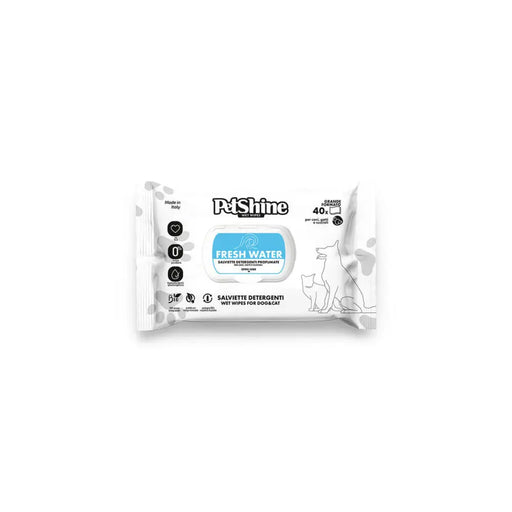 Wet Wipes for Pets Porrini Fresh Water 40 Units - Домашни Животни<<<Дом Градина<<<BigBuy&&&Здраве и хигиена<<<Домашни