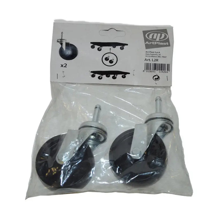 WHEELS FOR ARTPLAST DOLLY - Аксесоари за саксии кашпи и сандъци<<<Саксии кашпи и цветарници<<<Градина<<<Praktiker