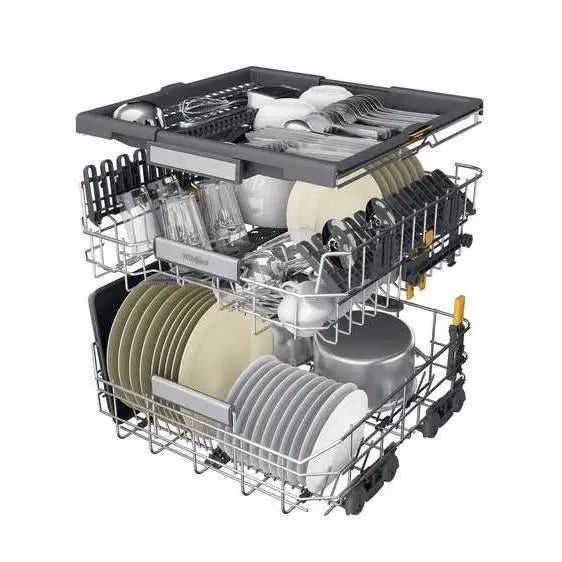 WHIRLPOOL MaxiSpace W7F HP43 X dishwasher - Съдомиялни 60 см<<<Съдомиялни<<<Едра бяла техника<<<TechnoMix&&&Последни