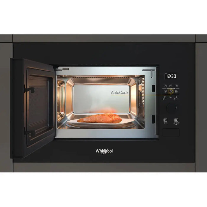 Whirlpool WMF200G NB Black Grill microwave Built-in 20 L 800 W - Built-in microwavesAGD-KMZ<<<Home Appliance