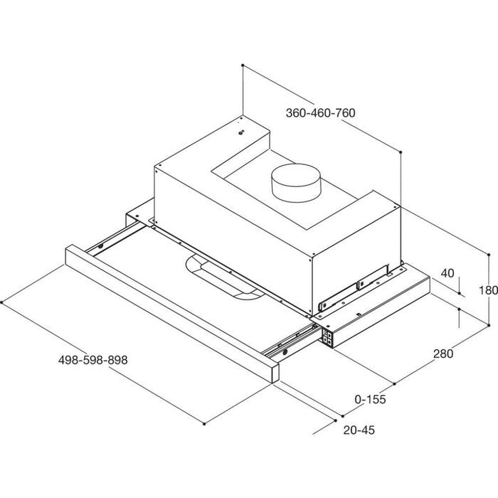 Whirlpool AKR 5390/1 IX hood
