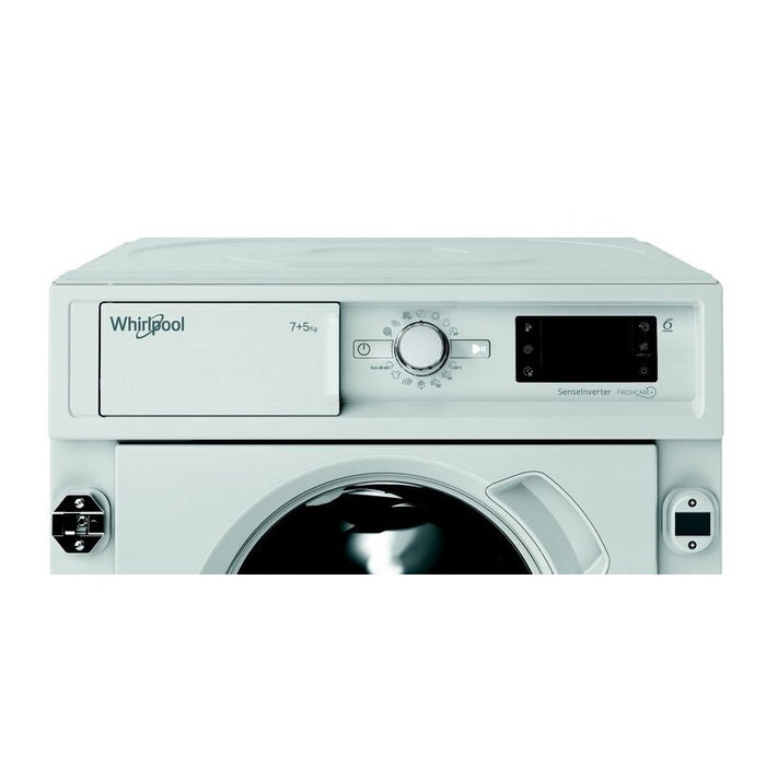 Washing machine with built-in dryer WHIRLPOOL BI WDWG 751482 EU, 7/5 kg, FreshCare+, 1400 rpm.