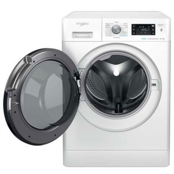 Washing machine with dryer WHIRLPOOL FFWDB 976258 BV EE, 9/7 kg, 6th Sense, FreshCare+, 1600 rpm.