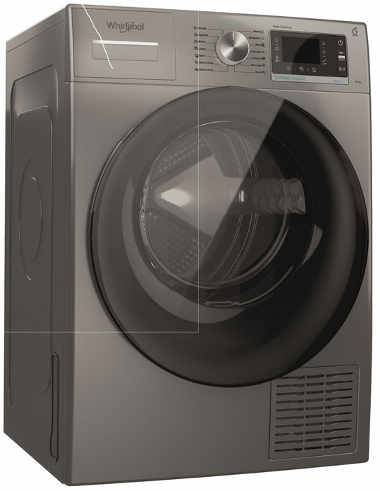 Dryer Whirlpool W7 D93SB EE DRYER*** , 9 kg, E , Silver