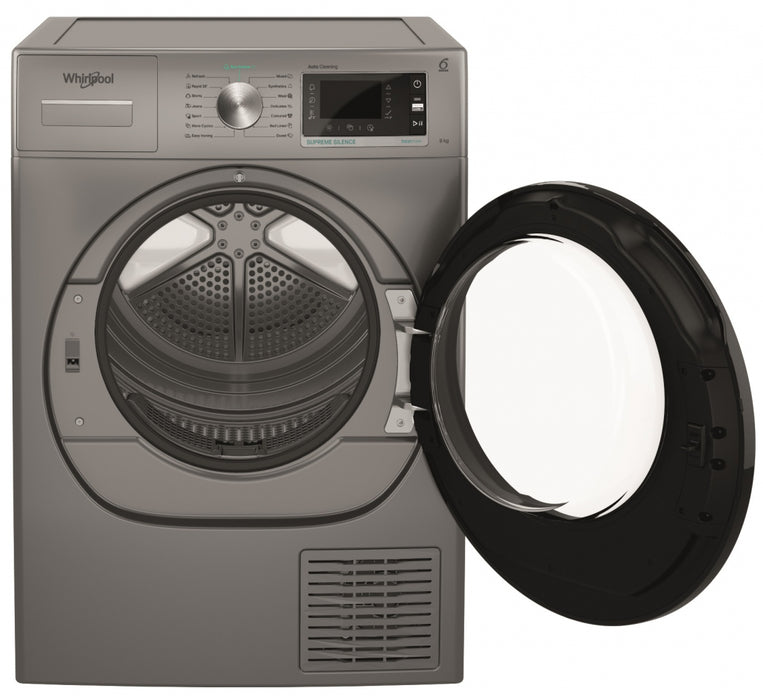 Dryer Whirlpool W7 D93SB EE DRYER*** , 9 kg, E , Silver
