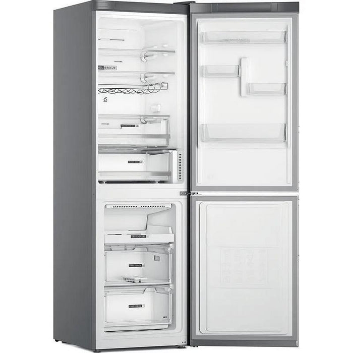 Refrigerator with freezer Whirlpool W7X 82O OX H*** , 335 l, E , No Frost , Inox