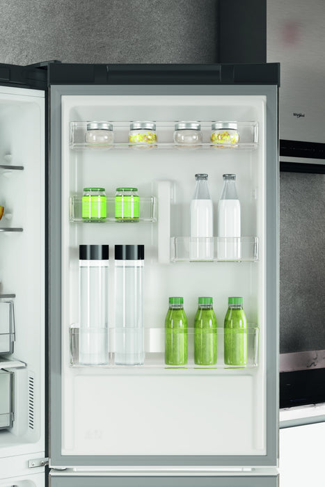 Refrigerator with freezer Whirlpool W7X 82I OX*** , 335 l, E , No Frost , Inox