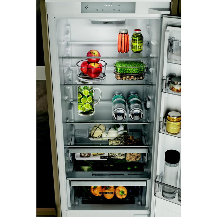 Built-in refrigerator WHIRLPOOL WHC20D013D1, 300 l, 6th SENSE, 195 cm