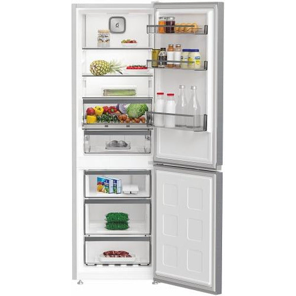 Refrigerator with freezer Whirlpool WHK 26362 XP4E, 316 l, E, No Frost, Stainless steel