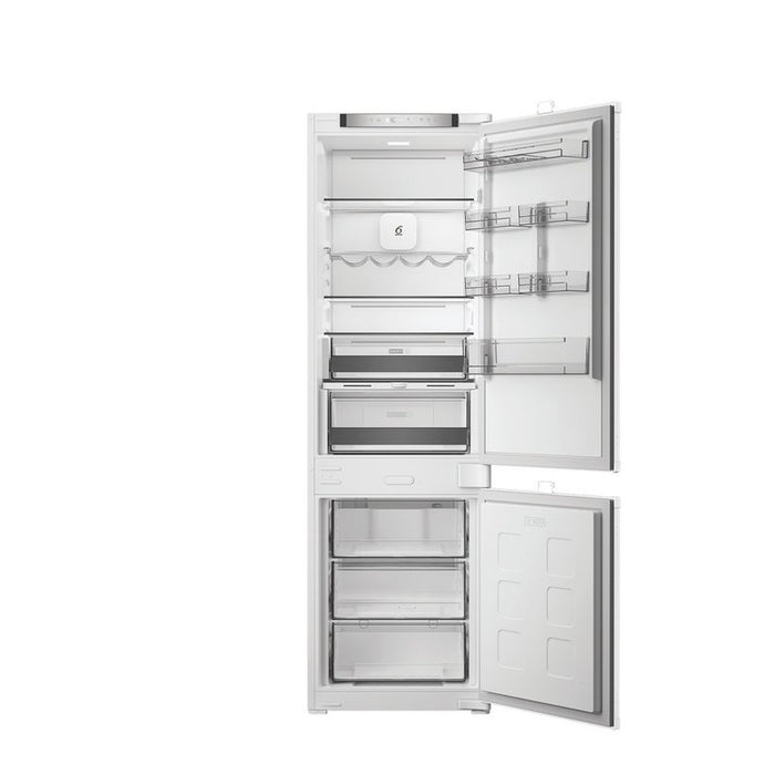 Built-in refrigerator with freezer Whirlpool WHK2 5292 B4E, 270 l, E, No Frost, Yes
