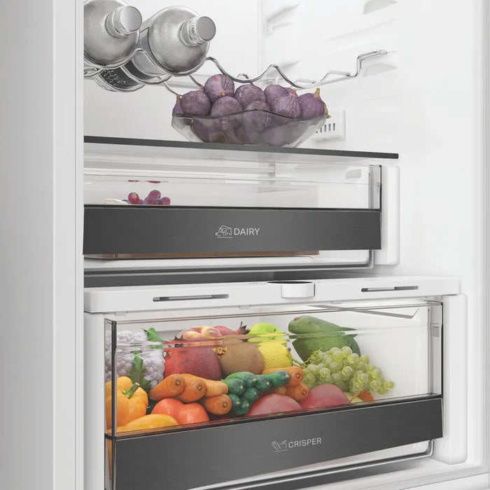 Built-in refrigerator WHIRLPOOL WHK2 5322 B4E, 300 l, 6th SENSE, 193.5 cm