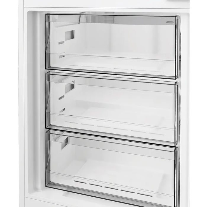 Built-in refrigerator with freezer Whirlpool WHK2 5323 B5E1, 300 l, D, No Frost, Yes