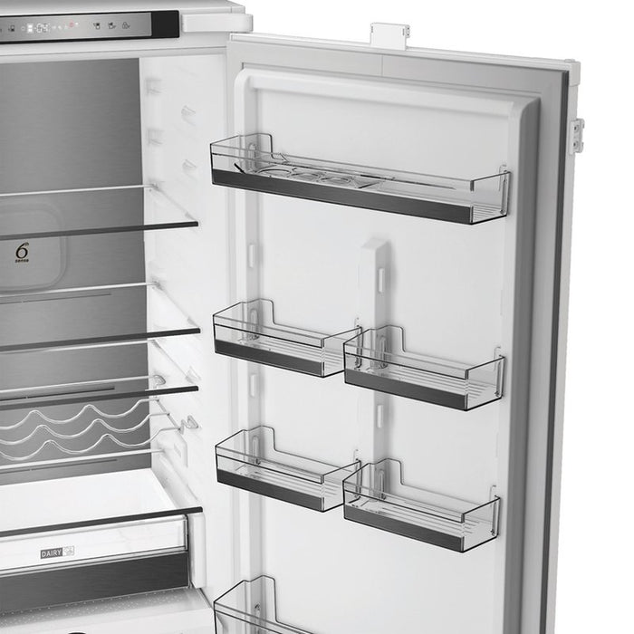 Built-in refrigerator with freezer Whirlpool WHK2 5323 B5E1, 300 l, D, No Frost, Yes