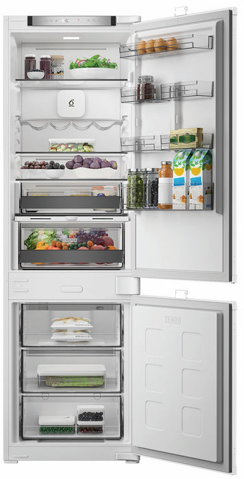 Built-in refrigerator WHIRLPOOL WHK2 5322 B4E, 300 l, 6th SENSE, 193.5 cm