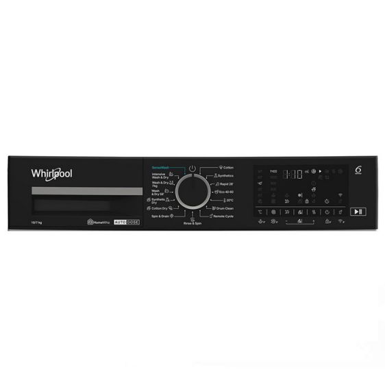 Washer dryer WHIRLPOOL WPD 0736W ADS EE, 10/7 kg, FreshCare+, 6th SENSE, 1400 rpm.